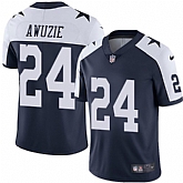 Nike Men & Women & Youth Cowboys 24 Chidobe Awuzie Navy Throwback NFL Vapor Untouchable Limited Jersey,baseball caps,new era cap wholesale,wholesale hats